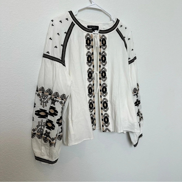 Anthropologie - RD & Koko‎ Embroidered Jacket - Size M - Picture 2 of 12
